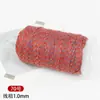 Hilo de Algodón Retorcido a Mano Estilo Xizang de 1 mm para Manualidades, Hilo para Pulseras, Cuerda para Tejer, Cuerda de Algodón Hecha a Mano para Bricolaje, Hilo para Pulseras, Cuerda Trenzada Enrollada