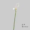 Arte Floral Mobiliário Suave Simulação Mais Vendido Flores Artificiais Lírio d'Água Casamento Decoração de Casa Arranjo de Flores Buquês de Flores Artificiais Amazon