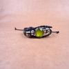 Comercio electrónico transfronterizo europeo y americano fútbol baloncesto tenis pulsera de cuero cadena tejida de cuentas de abalorios estilo punk para hombre venta al por mayor