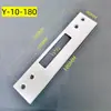 Placa guia de porta de lingueta única, placa de fechadura interna de porta com trava de esfera, placa metálica de batente de porta, painel, peça de travamento, acessórios de fechadura