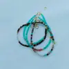 Fábrica de Origen Venta al por Mayor Nuevo Pulsera de Color Dunhuang Estilo Chino para Mujer Piedra Ojo de Tigre Amazonita Pulsera Dopamina Roja del Sur