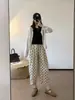Pantalones de Lunares Pantalones Harem para Mujer 2026 Nuevos de Verano Finos Cortos Holgados de Pierna Ancha Estilo Casual Perezoso