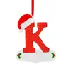 Decoraciones navideñas creativas transfronterizas con 26 adornos de letras, decoraciones navideñas y de Año Nuevo para el hogar