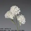 Ventas Directas de Fabricantes de Comercio Exterior: Flores Artificiales Blancas, Flores Falsas Estilo Bosque, Materiales Florales para Bodas, Flores para Decoración de Salón de Bodas