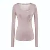 Camisa de protección solar de Tencel de manga larga para chica guapa, fina de verano, ligeramente transparente, corte ajustado, camiseta básica sexy, adecuada para usar bajo el aire acondicionado