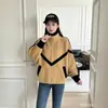 Nuevo suéter de punto de terciopelo de imitación de visón de otoño e invierno para mujer, abrigo, top largo holgado estilo coreano