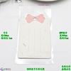 Clip para el pelo de gato de dibujos animados, paquete de bolsa Opp, estilo adorno colgante, clip para el pelo, material DIY, juego de tarjetas de papel