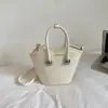 Bolso de Mano tipo Canasta de Alta Gama para Mujer, Nuevo Tendencia Primavera/Verano 2026 Exquisito Bolso Cubo de Hombro Cruzado