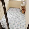Tapete de Piso para Cocina Estilo Retro Americano, Completamente Absorbente, Absorbe Aceite, Tapete Antideslizante para Uso en el Hogar, Tapete de Piso de Tierra de Diatomeas Antideslizante y Resistente a la Suciedad para Entrada