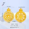 Tienda de Oro Puzuo Mismo Estilo Arena Dorada Accesorios DIY Corona de Diamantes Brújula Collar Nuevo Estilo Chino Cadena Giratoria para Suéter para Mujeres