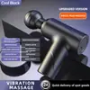 Comercio Exterior Pistola de Fascia de Doble Cabezal Mini Portátil Masajeador Fitness Relajación Muscular de Todo el Cuerpo Aparato Eléctrico de Fascia Cervical