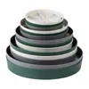 Bandeja de vaso de flores de jardinagem doméstica espessa bandeja de água de plástico redonda controle de raiz respirável carnudo fabricantes de chassis atacado