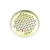 [Prato Grande para Incenso de Mosquito] Suporte para Incenso de Mosquito com Grade Serrilhada com Bandeja para Incenso de Mosquito de Ferro Cinzento com Prato Cinzento Fornecimento Direto da Fábrica
