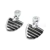 Acessórios para Motocicleta 32mm Universal Modificado Retro Protetor de Para-choque Apoio de Pé Pedal