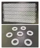 Junta Plana de Silicona, Junta de Goma para Ducha, Pieza de Sellado de Válvula Impermeable para Grifo, Junta de Silicona Resistente a Altas Temperaturas