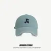 Gorra de Béisbol de Mezclilla Lavada Vintage para Niños Primavera y Verano Todo Fósforo Cara Descubierta Gorra Pequeña Estilo Mismo que Dilraba Marca de Moda Gorra