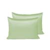 En stock satinado la funda de almohada satinada de seda gusano de seda gusano de seda almohada almohada