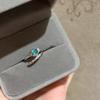Gafas de Sol Divertidas Anillo Abierto Diseño de Nicho para Mujer Mini Gafas Anillo para el Dedo Dulce Fresco Lujo Ligero Sentido de Alta Calidad Anillo