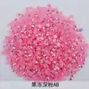 Pedras de Resina Strass Flatback Redondo Iridescente Gelatina Strass AB DIY Capa de Celular Strass Autocolante Acessórios de Joalheria Strass Coloridos para Unhas