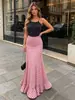 Saia sereia de estilo europeu e americano nova e personalizada para mulheres, moderna, justa, elegante, de alta qualidade, adequada para o trabalho.
