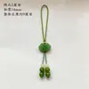 Pulsera Pequeña Deslizante de Jade Optimizada al por Mayor Colgante Pulsera DIY Hecha a Mano Accesorios Hebilla Ping An Colgante Ruyi Calabaza