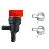 Válvula de Interruptor de Carburador Yunbei 180 grados 90 grados Cortacésped Puerta de Aceite Válvula de Interruptor Válvula de Partición Bailitong Bailitong