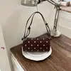 Diseño de Nicho Transfronterizo Bolso Simple de Lunares Verano 2026 Nueva Moda Versátil Elegante Personalidad Bolso Cilindro Bajo el Brazo