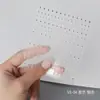 Aha ¡Sueña en Grande y Estrellas Pequeñas Lindas Pegatinas para Uñas Arte de Uñas Estrella Creciente Estilo Japonés Dorado y Plateado Negro y Blanco Decoraciones para Uñas