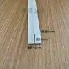 Tira en forma de T de aleación de aluminio, quilla en forma de T, tira de aluminio en forma de T, moldura de borde decorativa, blanco y negro, 10*20*30mm