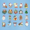 Mezcla 20 Aceite de Goteo Blanco K Muñeco de Nieve Navideño Árbol de Navidad Papá Noel Colgante de Aleación Pulsera DIY Accesorios de Joyería