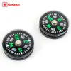 Brújula de Montañismo Camping Estilo Brújula Luminosa Pequeña 20mm Aceite Mineral Mini Brújula Brújula