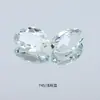 Dongzhou Crystal 8*6 Oval Transparente Pedrería para Uñas Accesorios para Joyería DIY Decoraciones Transparentes de Colores para Uñas Venta al por Mayor