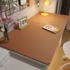 Alfombrilla de escritorio ecológica para proteger los ojos, Alfombrilla de mesa de centro de cuero de color sólido para estudiantes, Mantel de mesa de comedor a prueba de aceite, Alfombrilla para escritorio de estudio de computadora, Antideslizante