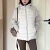 Chaqueta acolchada de invierno ligera estilo coreano 2026, diseño corto a la moda, cálida y cortavientos, prenda exterior casual