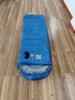 Saco de Dormir para Acampar, Set de Tres Piezas a Prueba de Suciedad Estilo Sobre, Antifaz, Tapones para los Oídos, Almohada Inflable, para Acampar Resistente al Frío, Portátil para Exteriores para Adultos