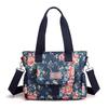 Bolso Bandolera de Mujer Distintivo Estampado a la Moda Bolso de Hombro Simple Elegante Bolso de Lona Portátil de Gran Capacidad
