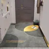 Felpudo de Entrada de Casa de Lujo Ligero, Felpudo de Puerta de Entrada, Felpudo de Piso de Terciopelo de Cristal, Antideslizante, Absorbente de Agua, Secado Rápido para el Pie en la Puerta