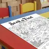 Compra directa transfronteriza de 10 hojas/paquete de pósters para colorear con temática de selva tropical, pósters divertidos para colorear de búsqueda de objetos para educación infantil y desarrollo intelectual