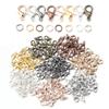 Hebilla de langosta de aleación de zinc con conexión de anillo abierto, hebilla para perro, accesorios de joyería de bricolaje, hebilla de collar, hebilla de pulsera