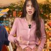 Otoño 2024 Nuevo Suéter de Punto con Manga Larga de Alta Gama para Reducir la Edad, Temperamento Dopamina, Moda Casual Versátil