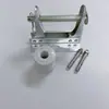 Poste de Calle Galvanizado Soporte de Aislador de Porcelana Cableado de Alambre Eléctrico de Pared Cable de Núcleo de Aluminio Herramientas de Cableado Tirado de Cable Exterior Fijación