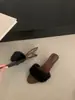 Estilo Coreano Estampado de Leopardo Punta Fina Chanclas Estampadas de Leopardo Calzado de Exterior para Mujer Verano 2026 Nuevo Estilo de Hada Tacón de Cuña Tacón Alto Zapatos de Piel