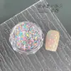 Lentejuelas para Uñas, Lentejuelas de Estrella Corazón, Lentejuelas de Estrella de Cinco Puntas, Lentejuelas para Uñas, Tamaños de Uña Portátiles, Lentejuelas Explosivas