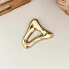 Broche de Acero Inoxidable con Forma Especial Calada Transfronterizo Europeo y Americano Galvanoplastia al Vacío Conservación Súper del Color Pin de Solapa para Corsage Accesorios para Ropa