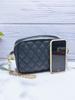 Nuevo bolso de hombro para mujer con cadena de rombos, portátil, de PU, tipo mensajero, versátil, de gran capacidad