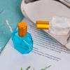 Colírio frasco transparente azul plástico colírio frasco pequeno portátil plástico colírio frasco plástico 10ml