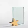 Trofeo de Cristal Creativo Hecho a Medida Decoración de Premio para Reunión Anual Estilo Nórdico Placa de Vidrio Regalo de Empresa Premio Grabado