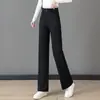 Pantalones de Peto Estilo Americano para Mujer 2025 Nuevos de Primavera Cintura Alta Casual Sueltos Deportivos Pierna Recta Pantalones de Pierna Ancha