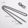 Corrente de metal para bolsa de ombro corrente para bolsa DIY corrente de bolsa banho de corrente não é fácil de desbotar acessórios de corrente
