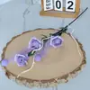 Flores Artificiales Nuevas de Espuma Rosa para Cruce de Fronteras, Ramo para el Día de San Valentín, Decoración del Hogar, Adornos para la Sala de Estar, Flores Falsas, Flores Artificiales